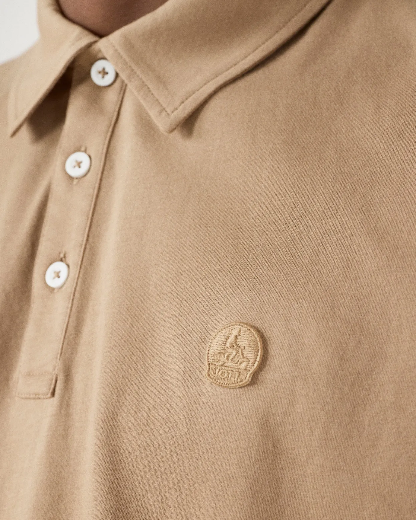 Polo en coton biologique Fauve Lavan
