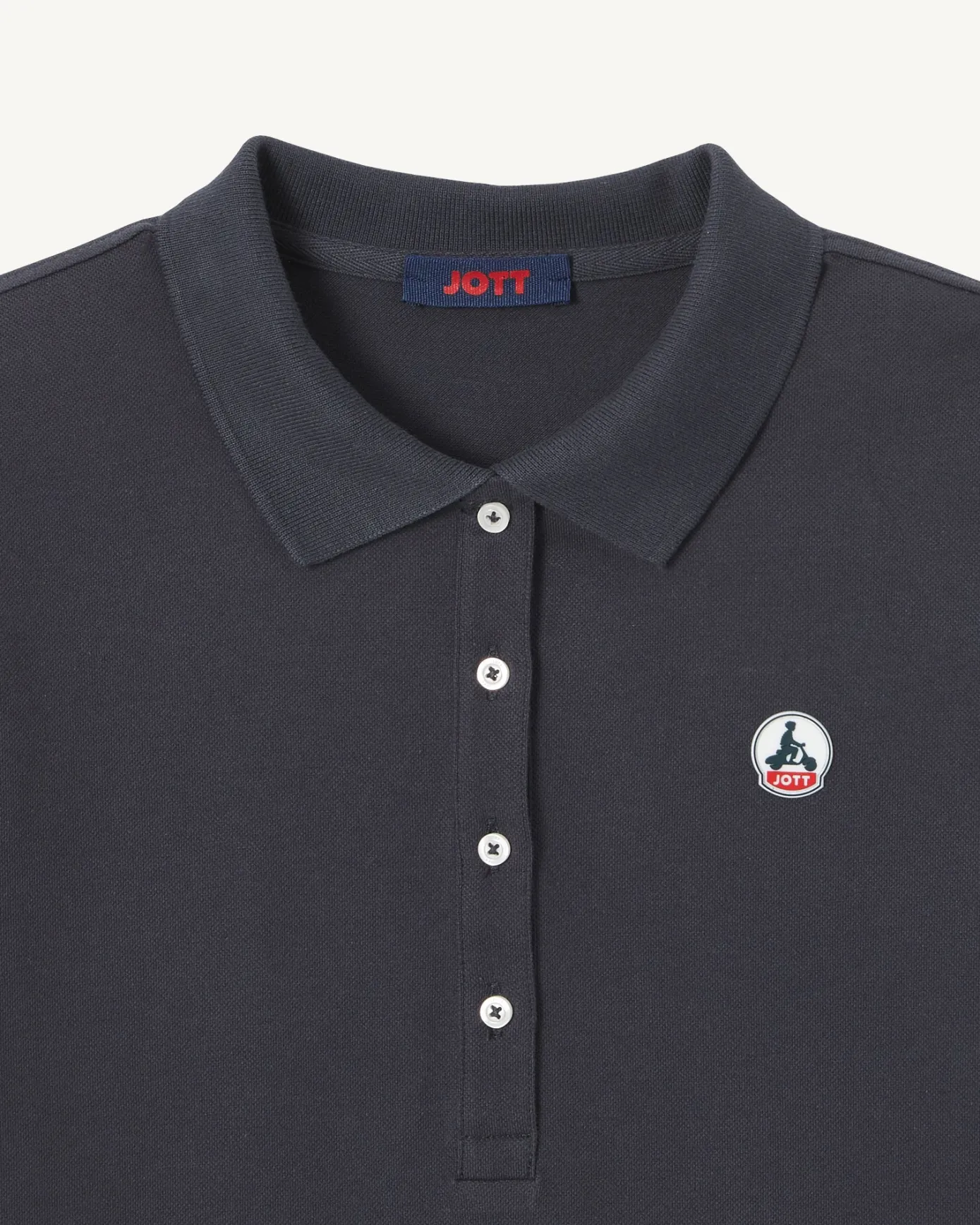 Polo en coton biologique Marine Franca