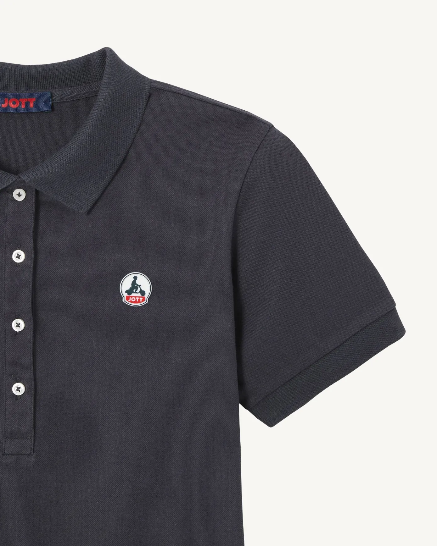 Polo en coton biologique Marine Franca
