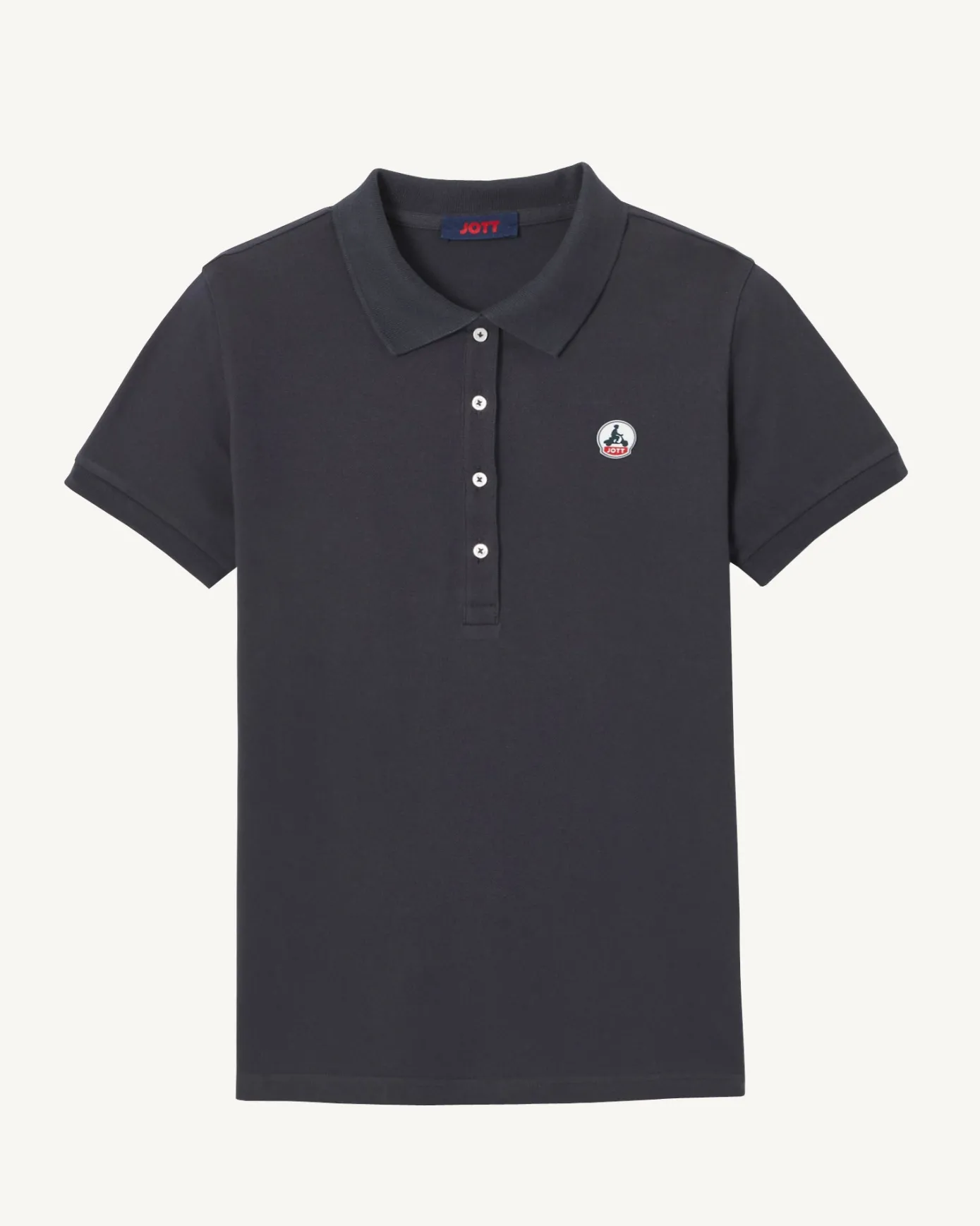 Polo en coton biologique Marine Franca