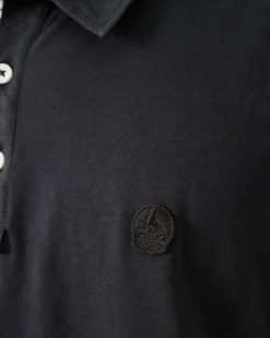 Polo en coton biologique Noir Lavan