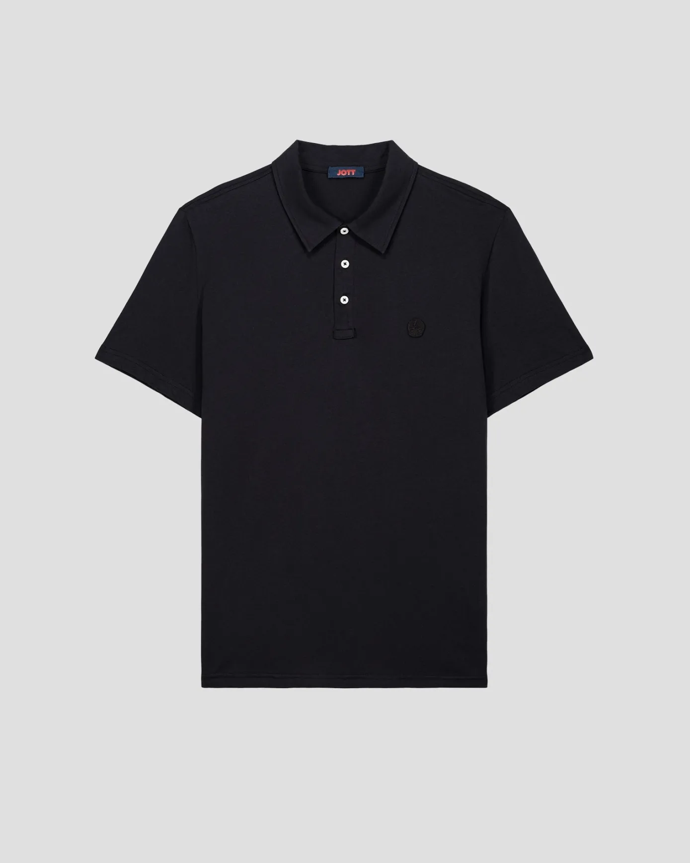 Polo en coton biologique Noir Lavan