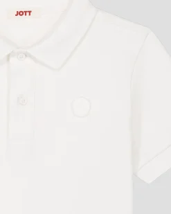 Polo enfant Blanc Enzo