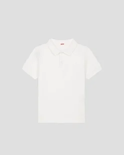 Polo enfant Blanc Enzo