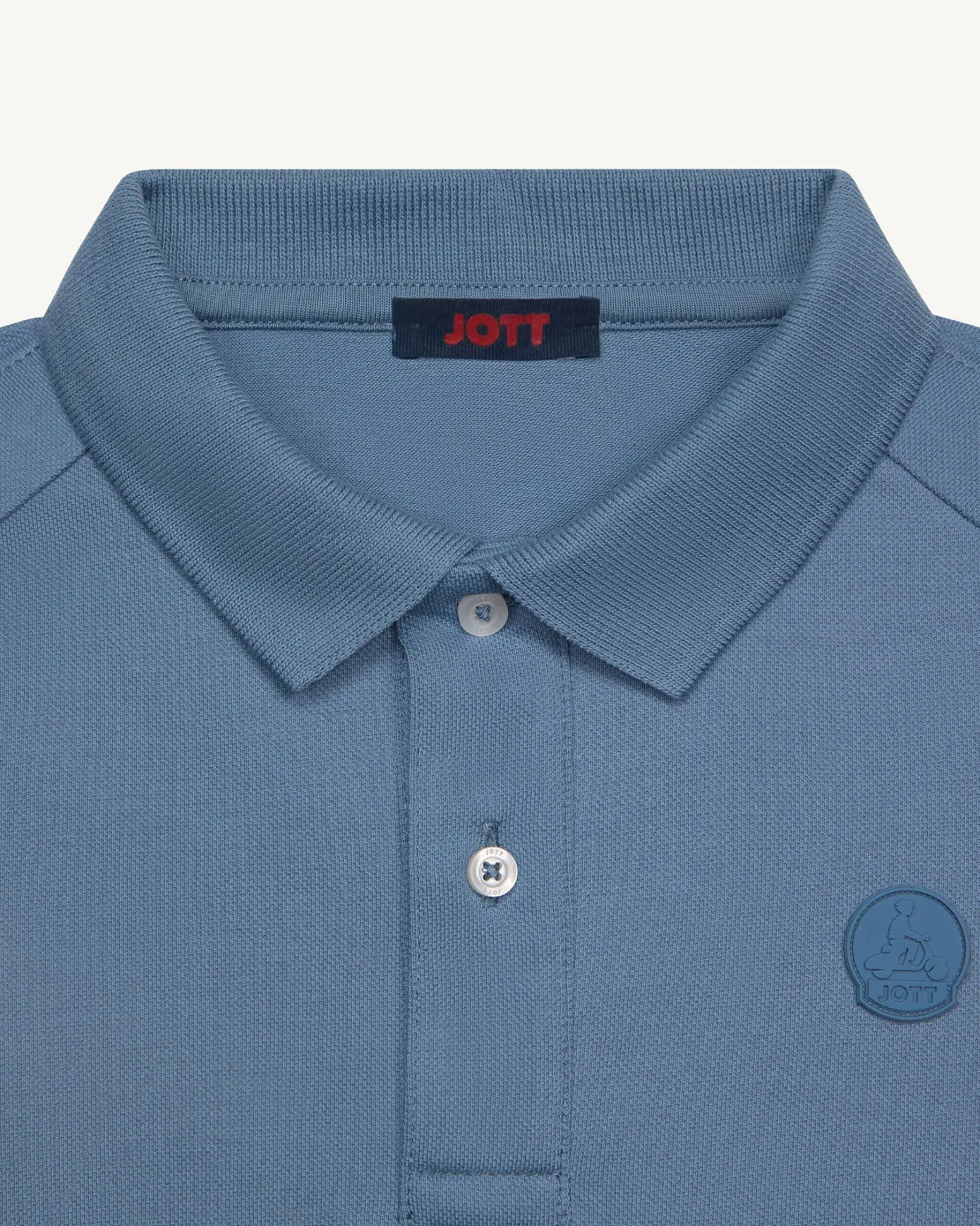 Polo enfant en coton Bleu délavé Ciro