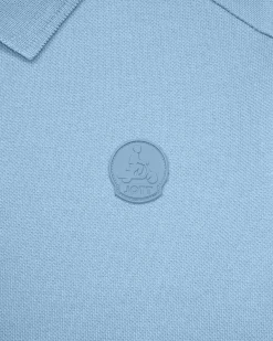Polo enfant en coton Bleu glacier Ciro