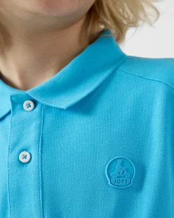 Polo enfant en coton Bleu horizon Ciro
