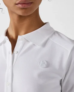 Polo femme Blanc May