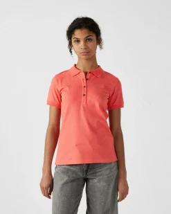 Polo femme Corail May