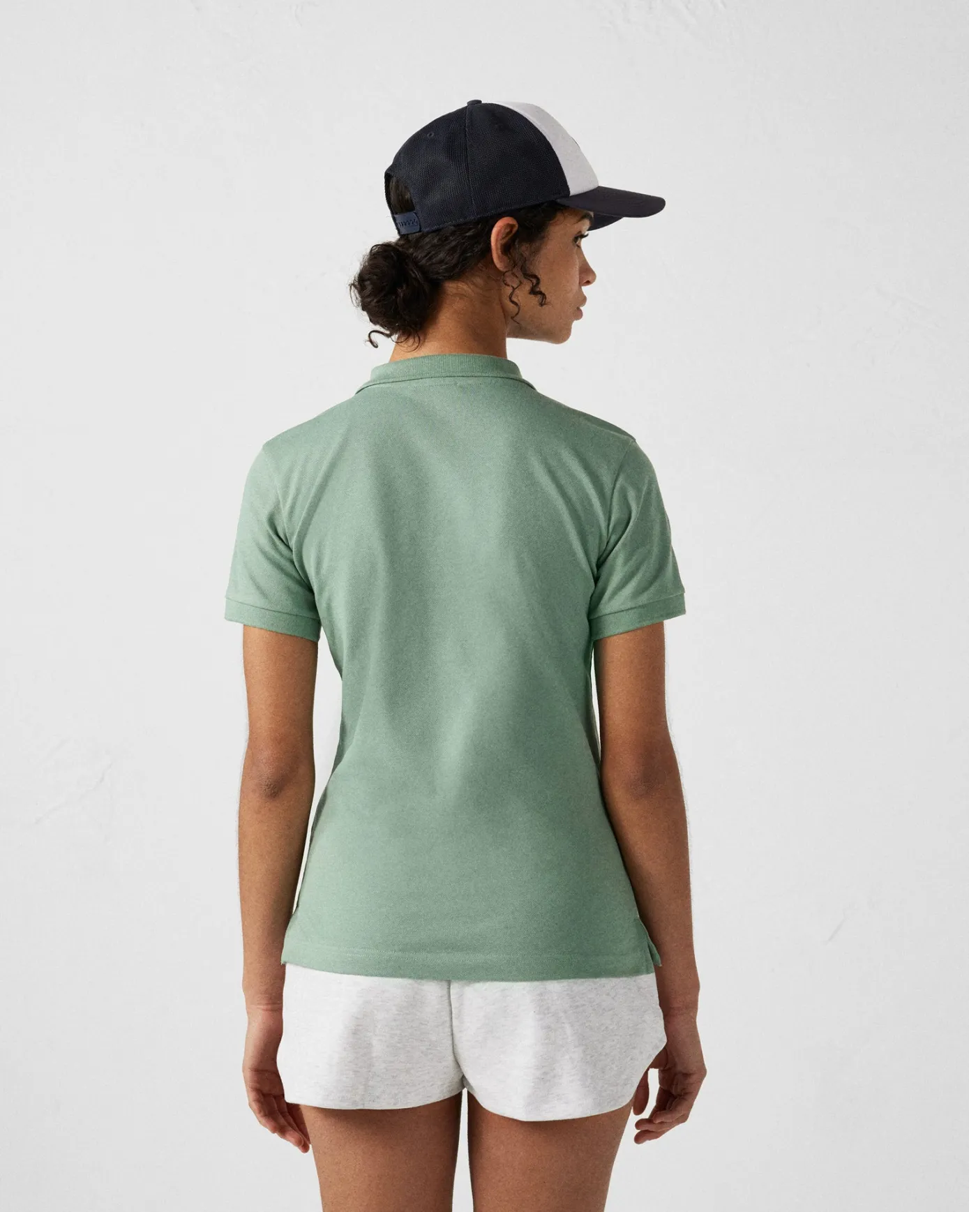 Polo femme Vert minéral May