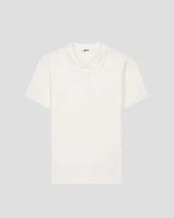 Polo manches courtes Blanc Maura
