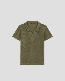 Polo éponge Army Terry