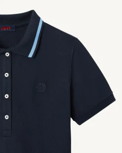 Polo stretch Marine Gaia