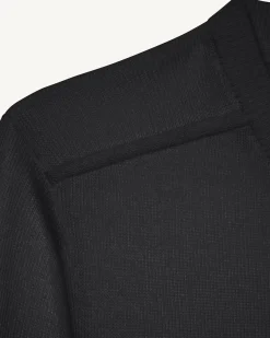 Pull en maille col rond Noir Esther