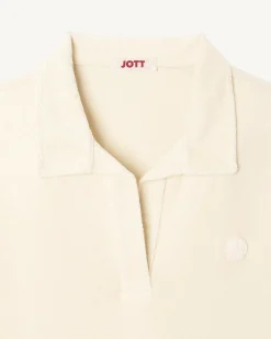 Robe polo coupe droite Argile Anya
