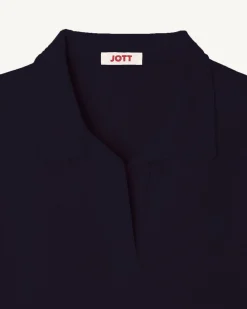 Robe polo coupe droite Marine Anya