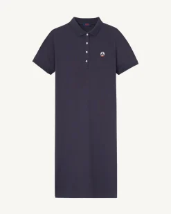 Robe polo en coton biologique Marine Palma