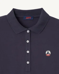 Robe polo en coton biologique Marine Palma