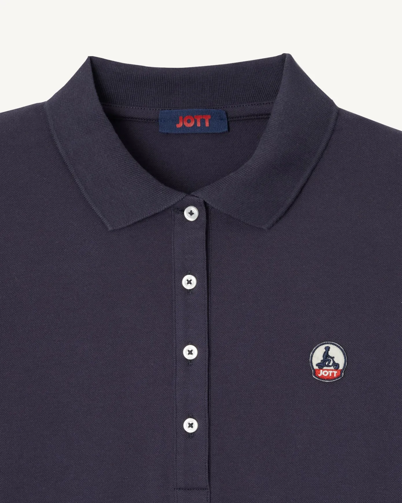 Robe polo en coton biologique Marine Palma