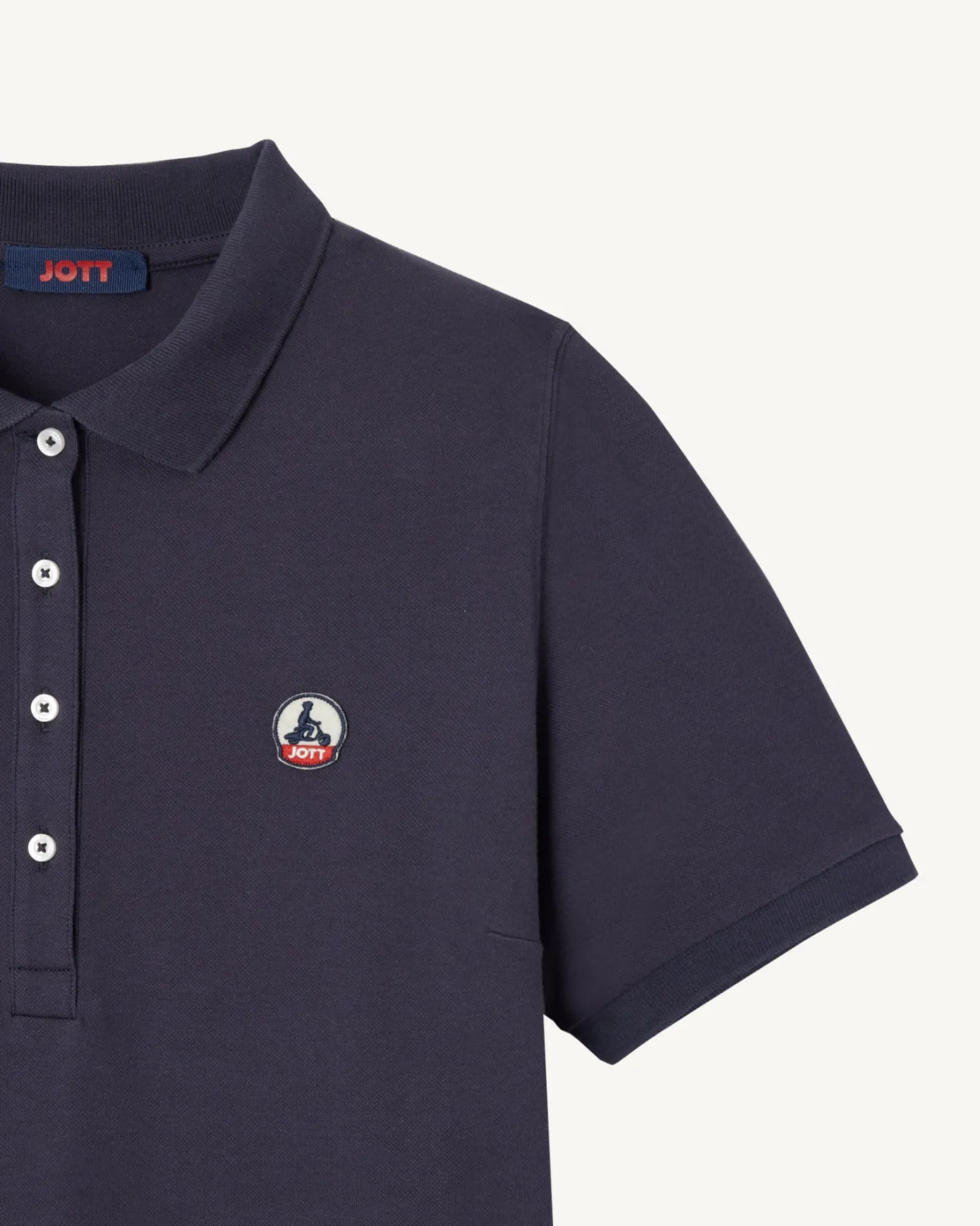 Robe polo en coton biologique Marine Palma
