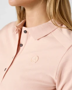 Robe polo Pêche clair Blondie