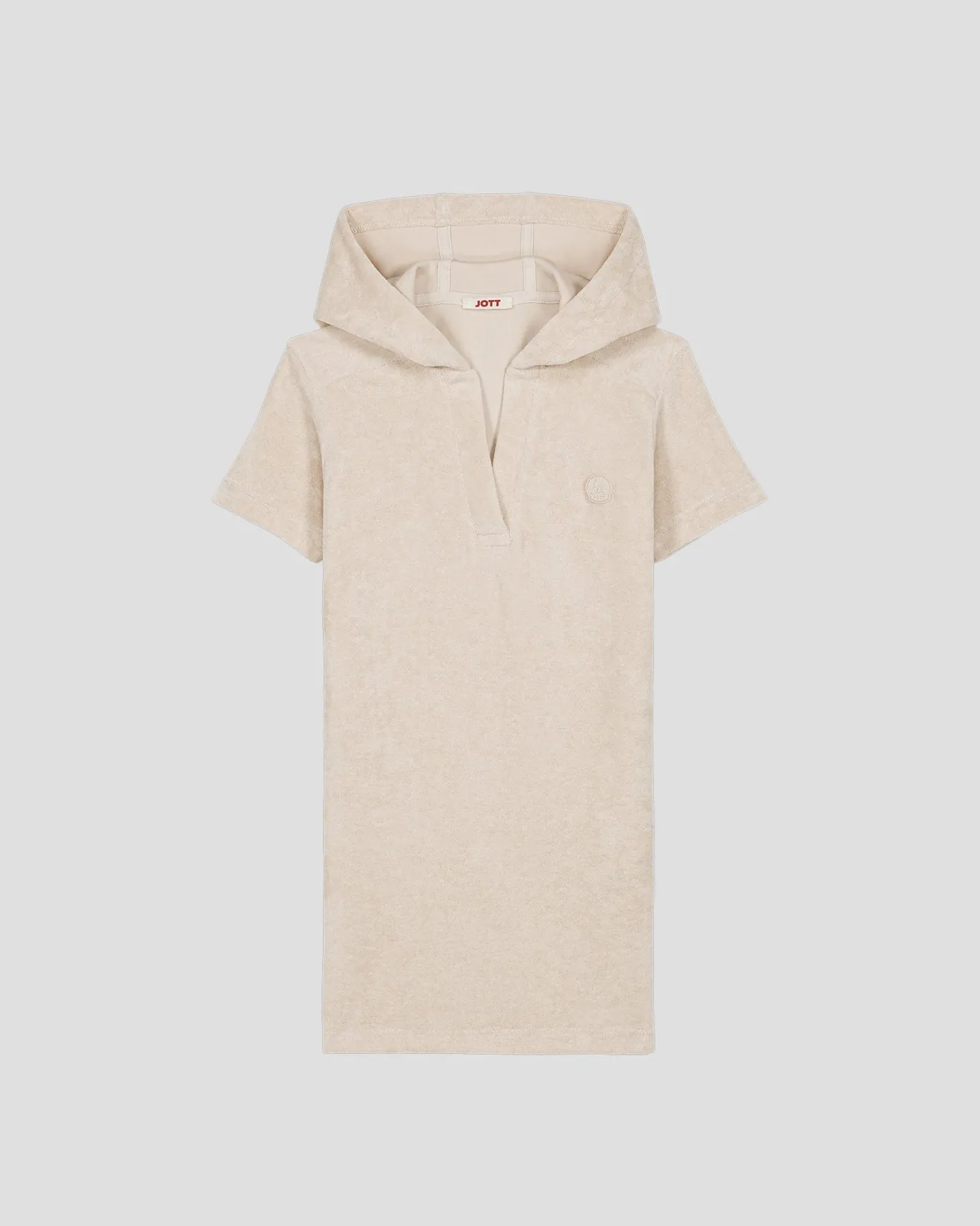 Robe éponge à capuche Sable enfant Flamingo