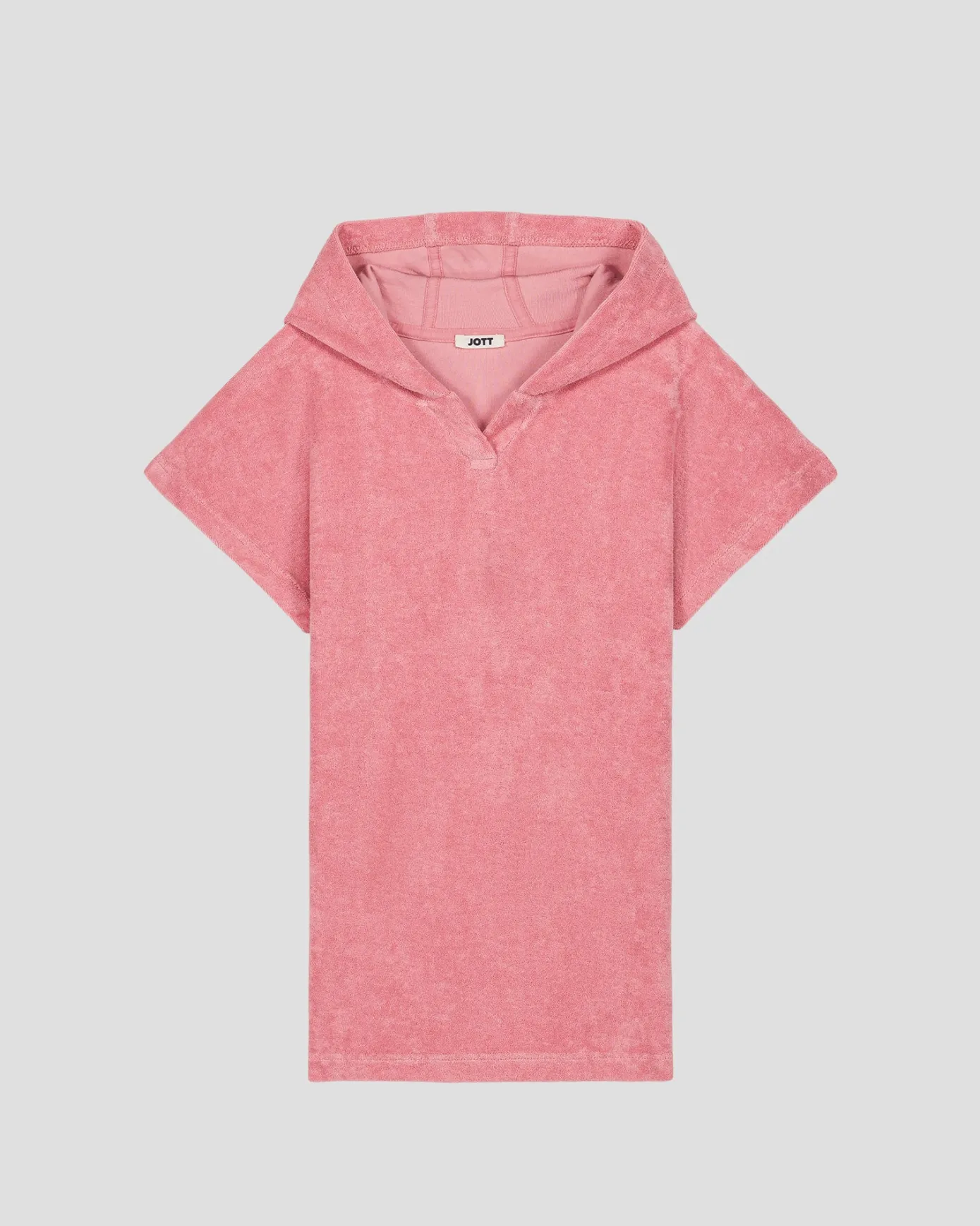 Robe éponge enfant à capuche Pink antique Isla