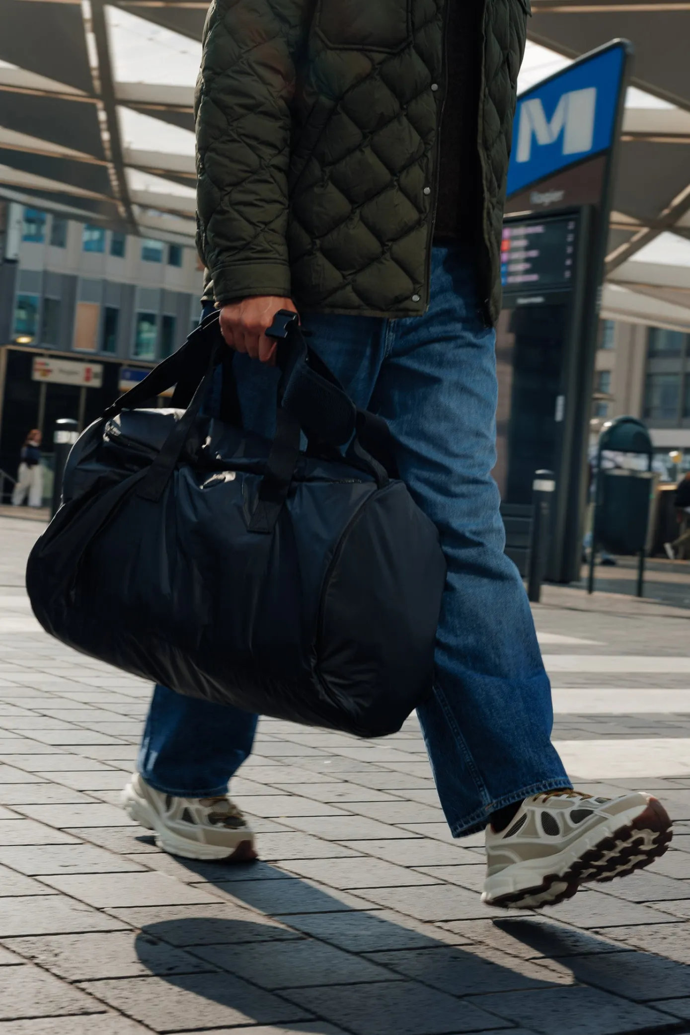 Sac de voyage avec bretelles Noir Shore