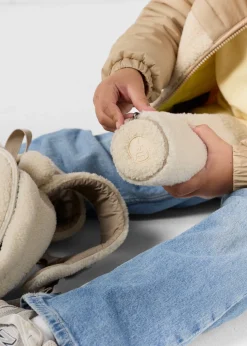 Sac à dos + trousse sherpa Naturel Pupil sherpa