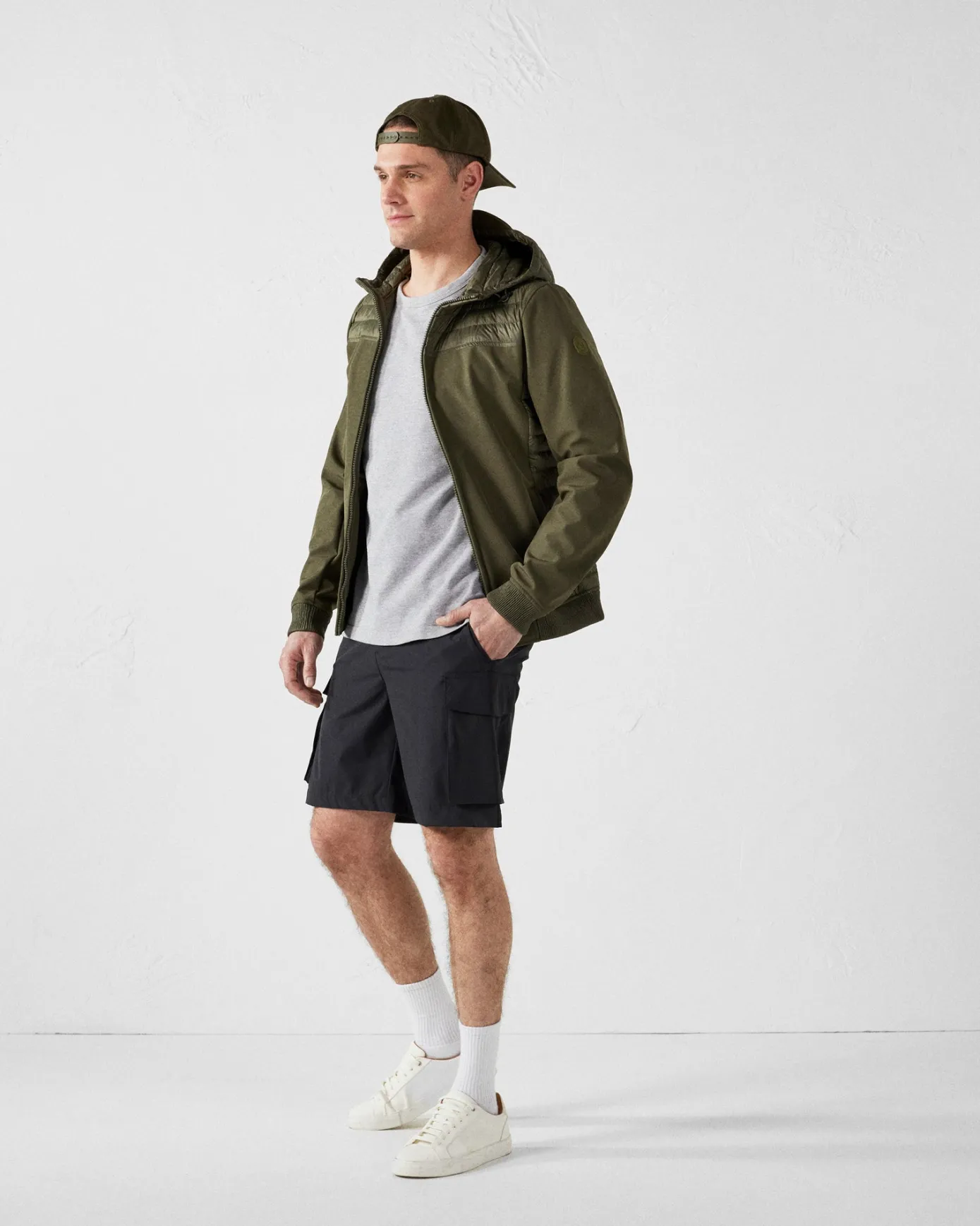 Short cargo Noir Morpheus