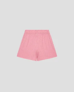 Short en popeline Pink antique rayé Kenna stripe