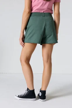 Short molleton Vert sauge Yeva