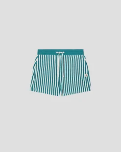 Short éponge Eaux cotières rayé Tampa stripe