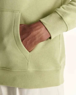 Sweat à capuche en coton biologique Lichen Mataro