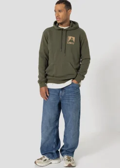 Sweat à capuche imprimé Army foncé Adventure