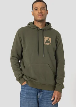 Sweat à capuche imprimé Army foncé Adventure