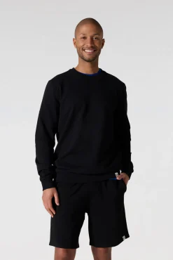 Sweat col rond Noir graphite Sevan