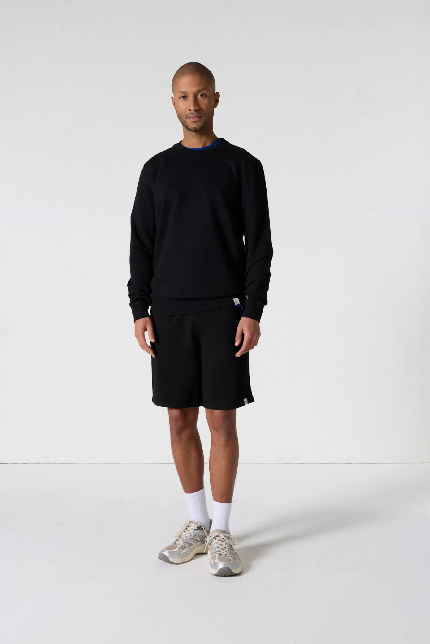 Sweat col rond Noir graphite Sevan