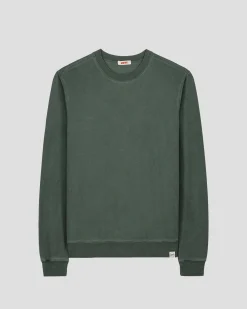 Sweat col rond Vert sauge Sevan