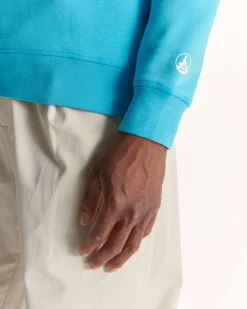 Sweat en coton biologique Bleu ciel Braga