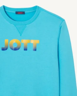 Sweat en coton biologique Bleu ciel Braga