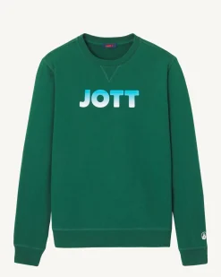 Sweat en coton biologique Vert foncé Braga