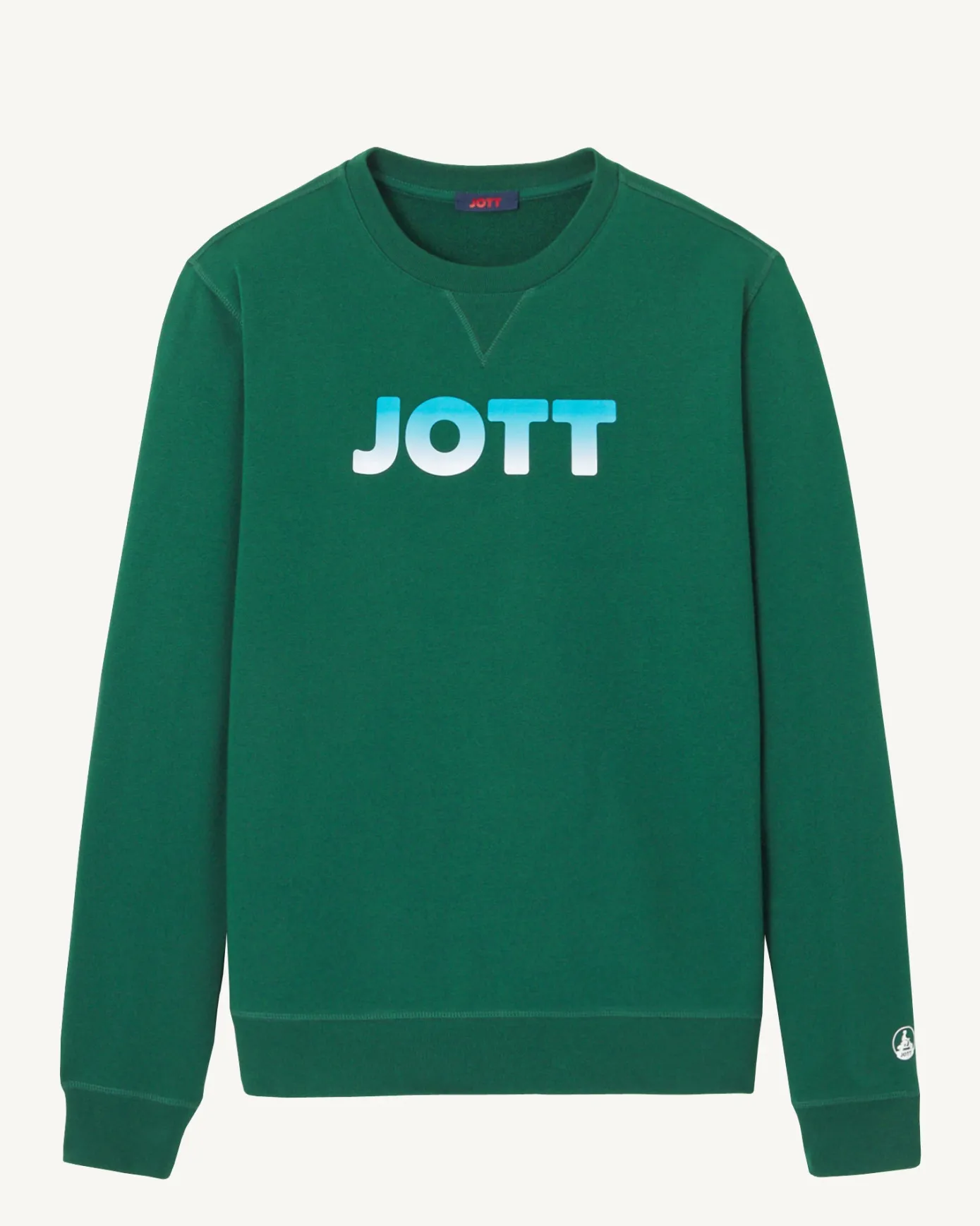 Sweat en coton biologique Vert foncé Braga