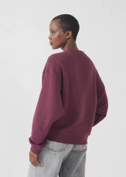 Sweatshirt Cerise noire Marlene
