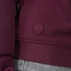 Sweatshirt demi-zippé Cerise noire Line