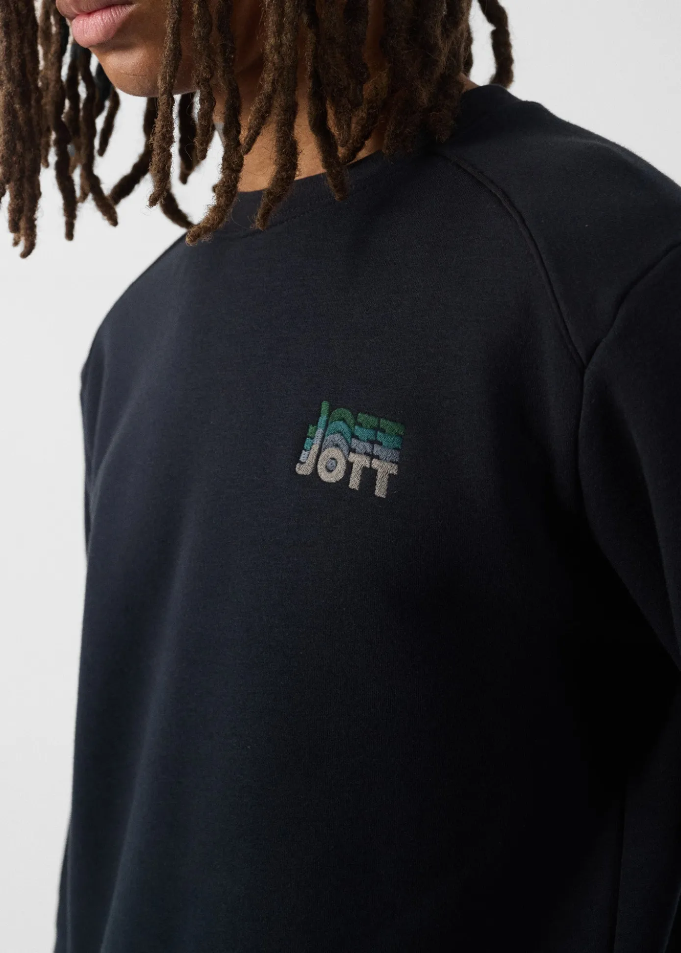 Sweatshirt graphique Noir Jamie gradient