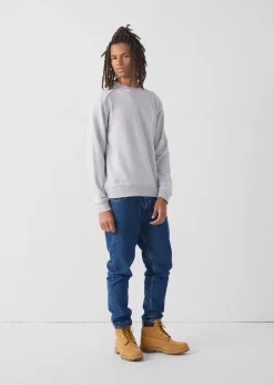 Sweatshirt Gris chine Robin