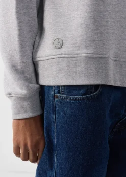 Sweatshirt Gris chine Robin