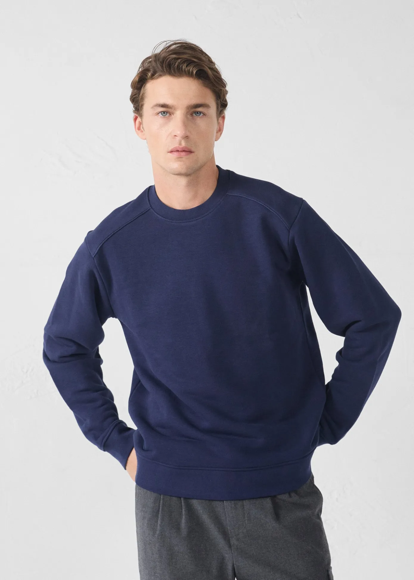 Sweatshirt Marine Robin