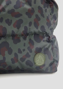 Tote-bag Army foncé léopard Leona print